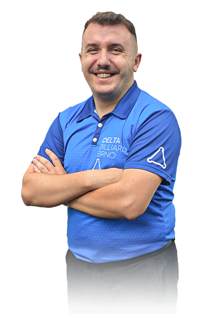 pool player Martin Jovchevski, SK Delta Billiard Brno